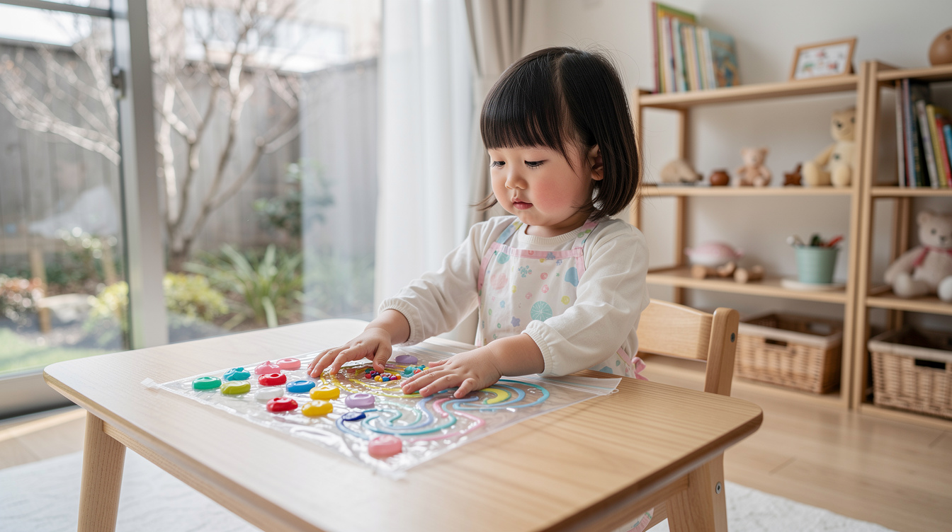 2歳室内遊びアート汚れないが注目される理由とは?