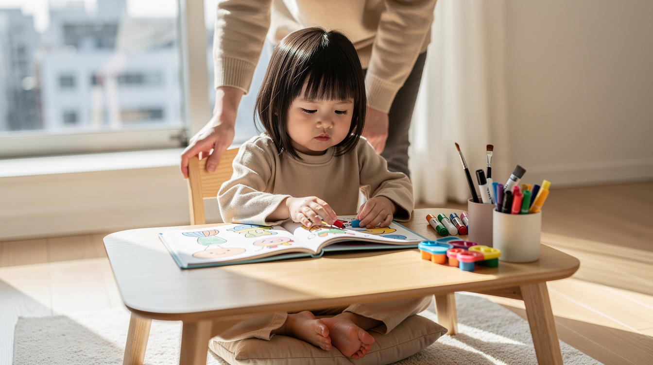 2歳室内遊びアート汚れないおすすめ素材・道具10選