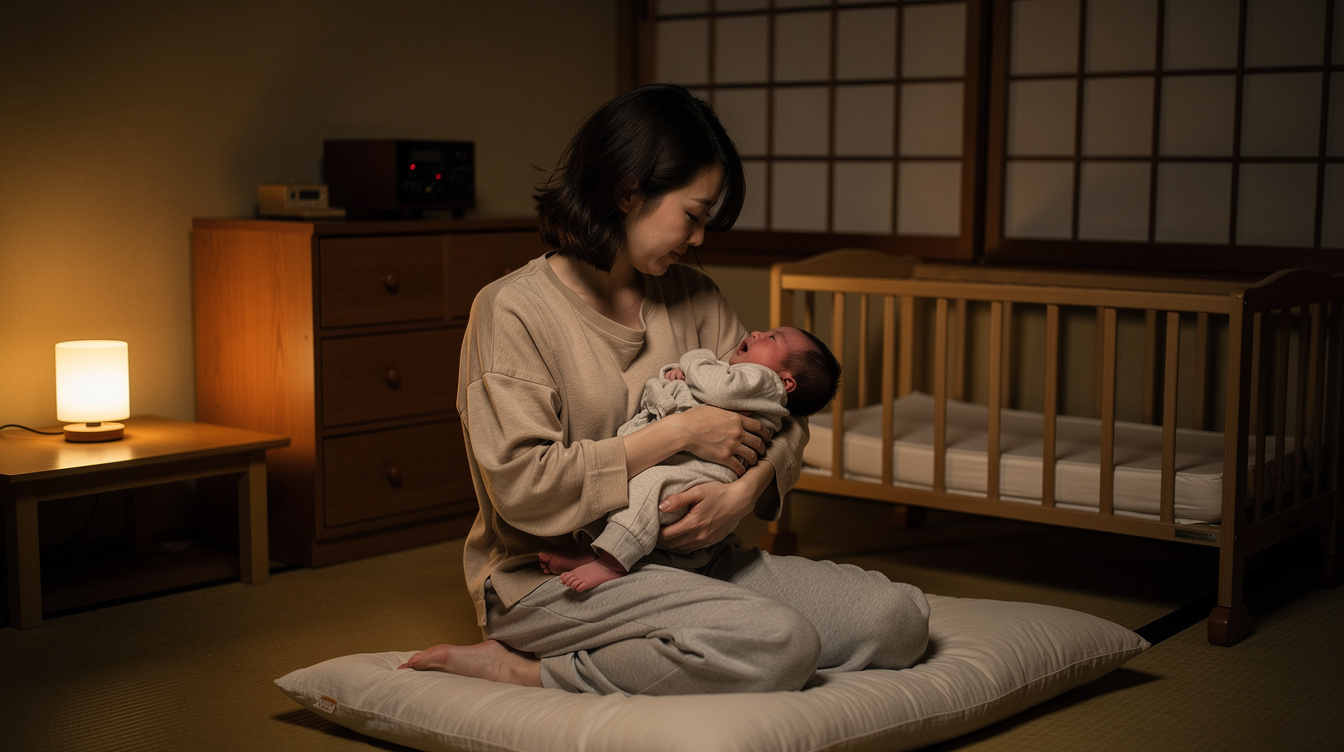 赤ちゃん夜泣きいつから始まるのか?月齢別の目安