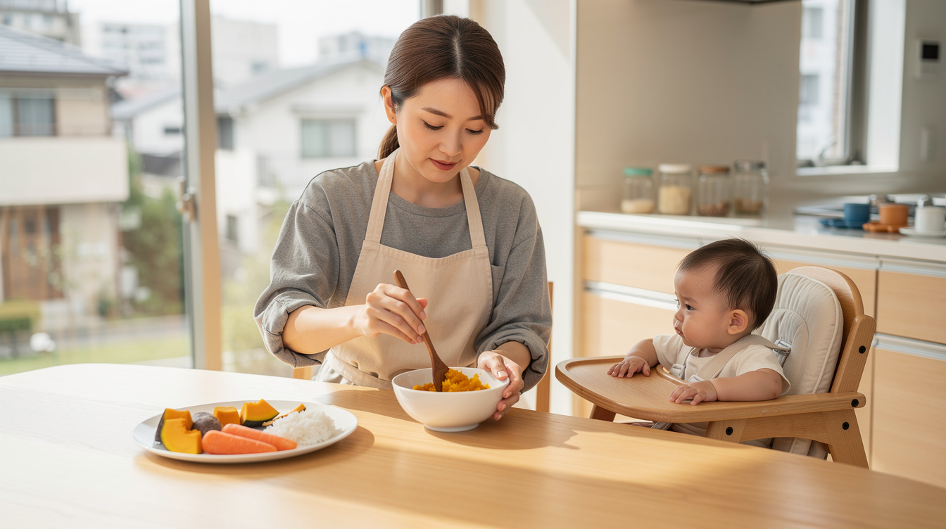 赤ちゃん離乳食いつから開始しても使える!初期の進め方と食材選び