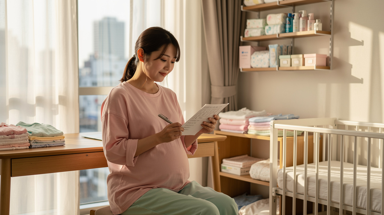 出産準備いつから始めるか：必要なアイテムリスト完全版