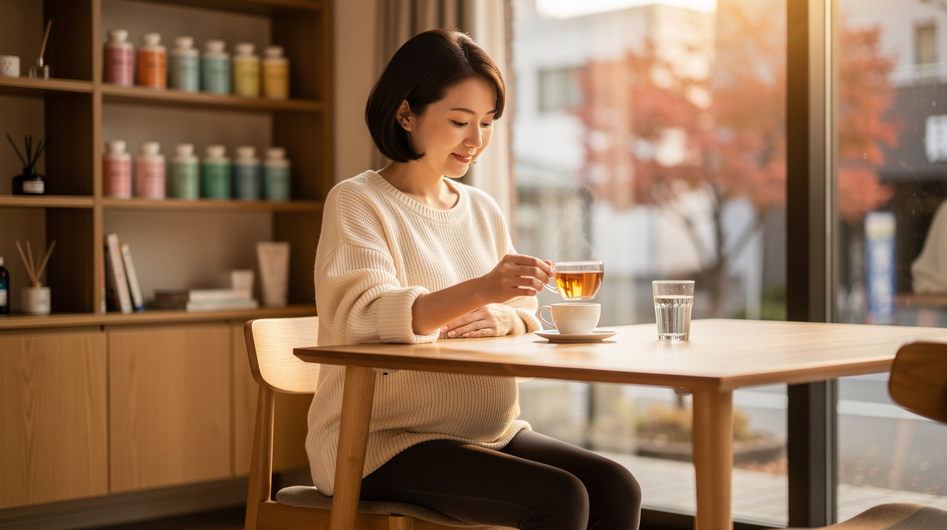 妊娠初期食べてはいけない食材③:アルコールとカフェインの影響