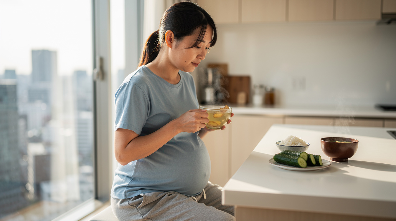 妊娠初期つわり軽くする食事の工夫【7つのポイント】
