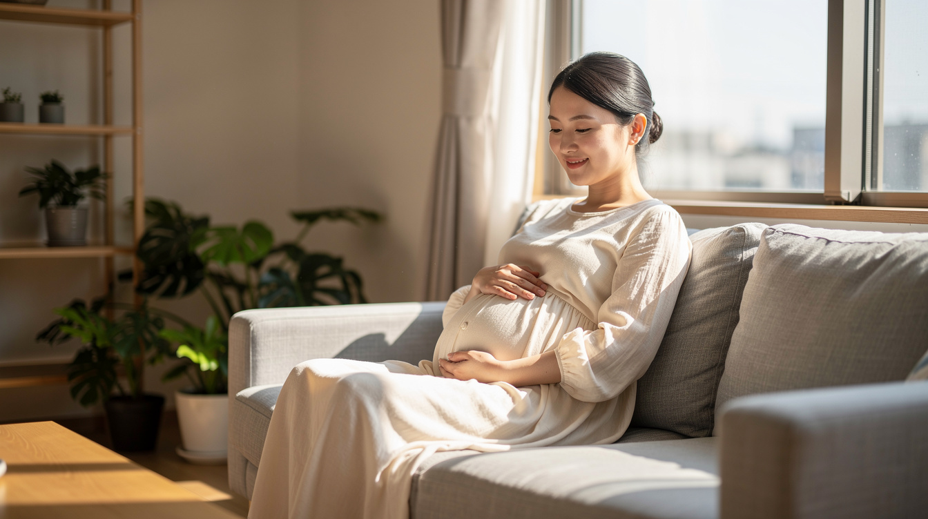 妊娠中お腹張り頻繁になる原因とは?時期別に解説