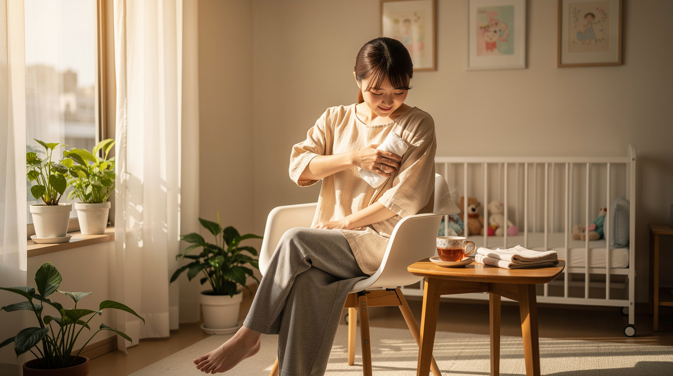 母乳痛い乳腺炎対処｜自宅でできる4つのケア方法