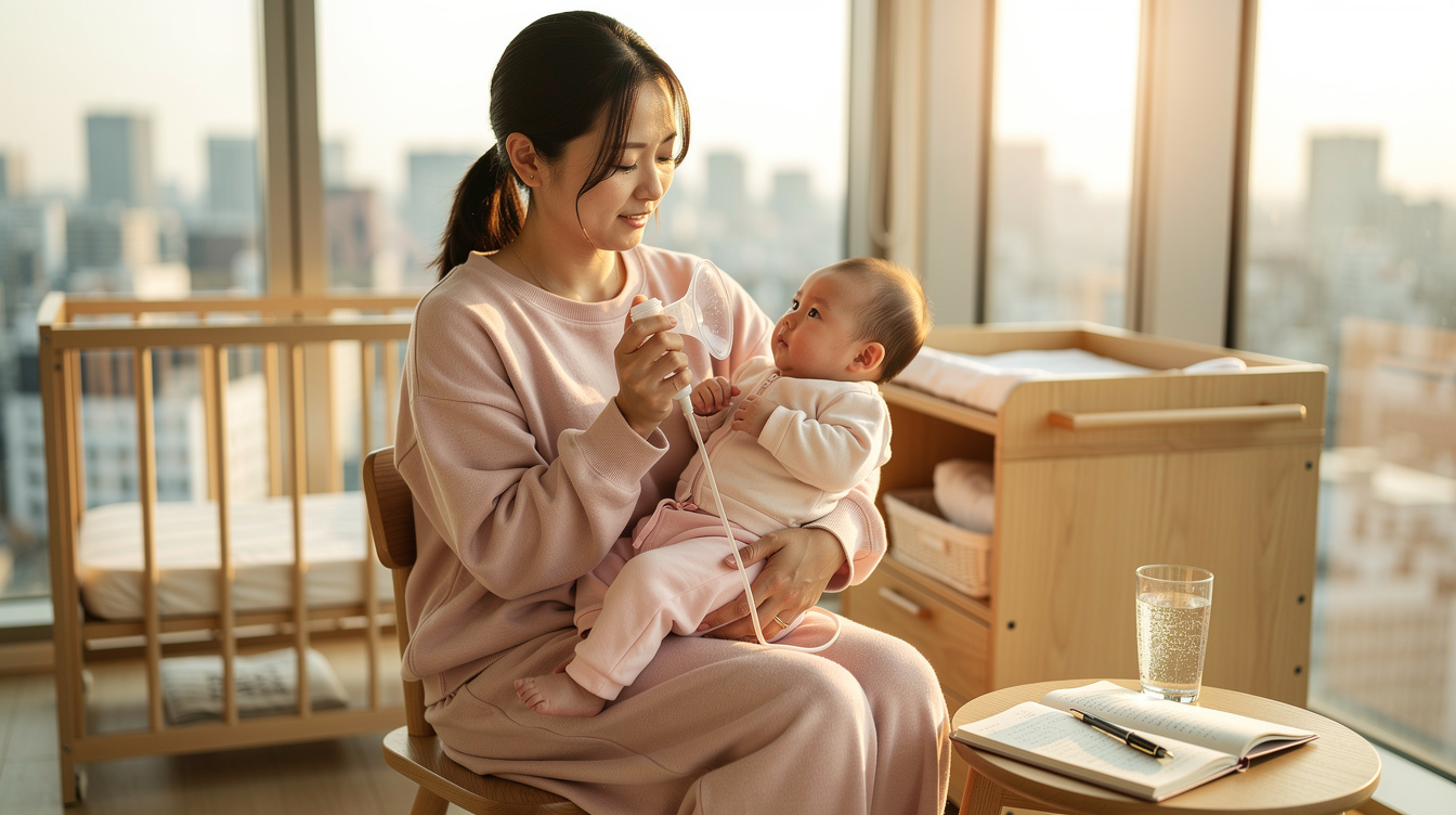 完母から混合切り替え後の母乳量を維持するコツ