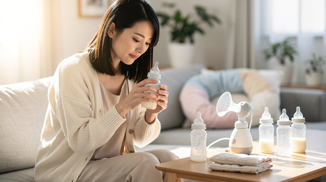 完母から混合切り替え時の乳腺炎・トラブル対策