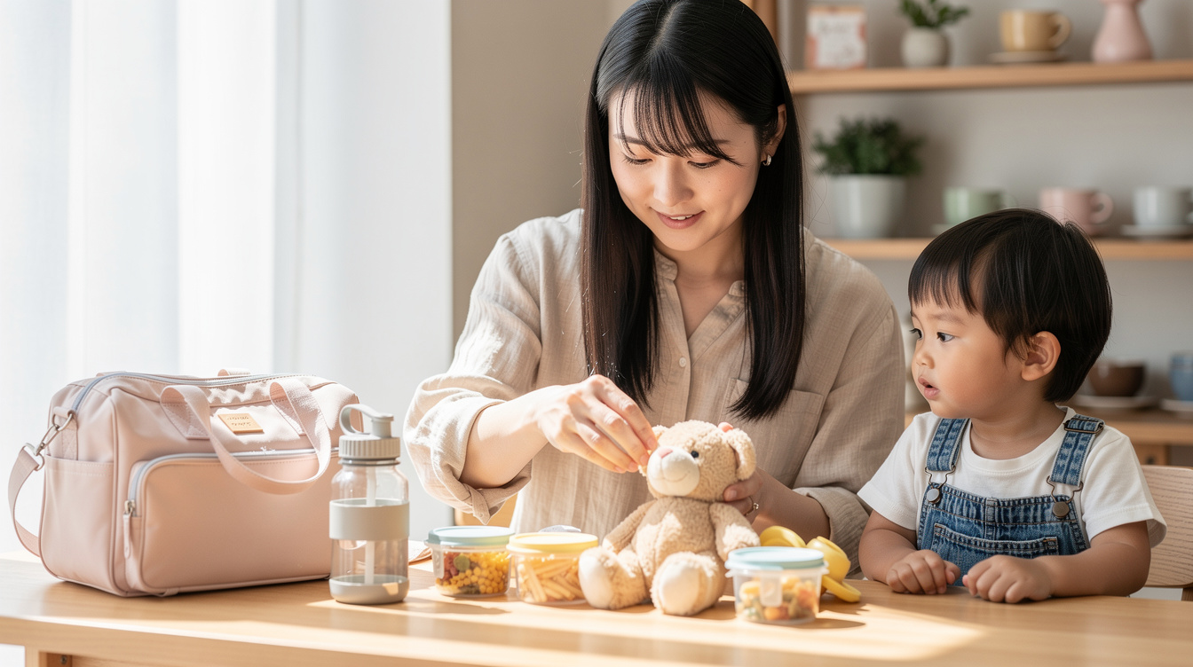 2歳お出かけ持ち物リストの基本|絶対外せない必携アイテム