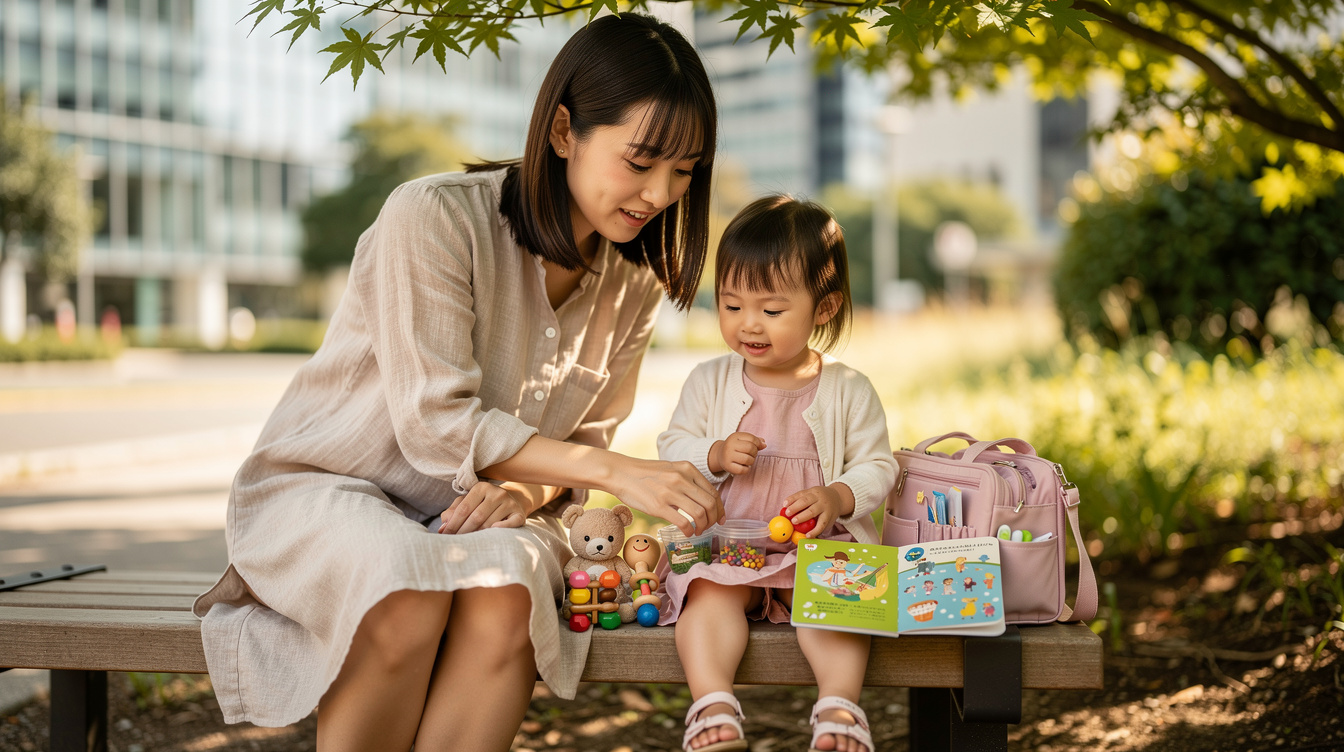 2歳お出かけ持ち物リスト|ぐずり・イヤイヤ対策グッズ