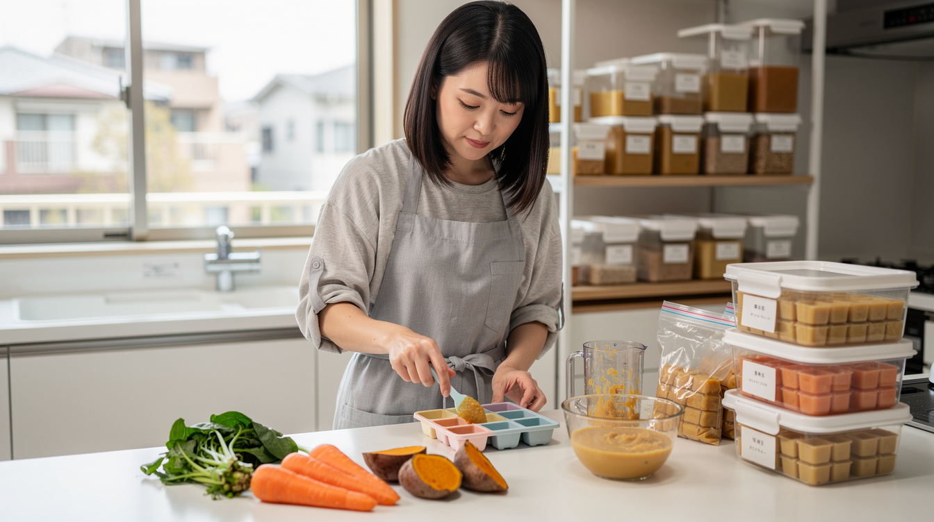 離乳食冷凍保存方法の基本知識と必要な道具