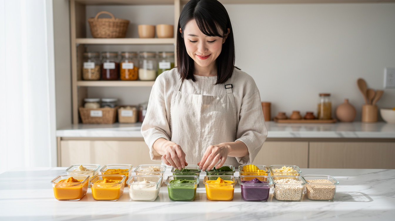離乳食冷凍保存方法|食材別の注意点と冷凍に向かない食材