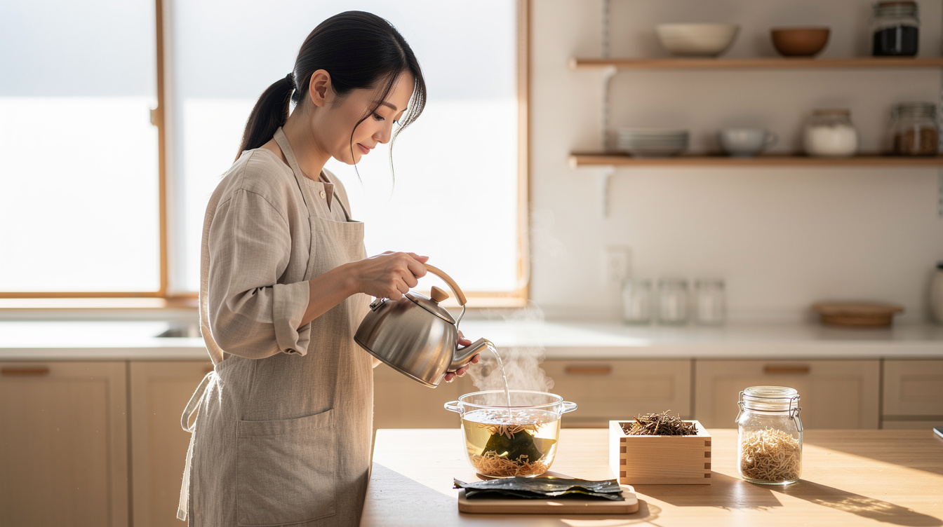 離乳食だし昆布かつお作り方|必要な材料と道具