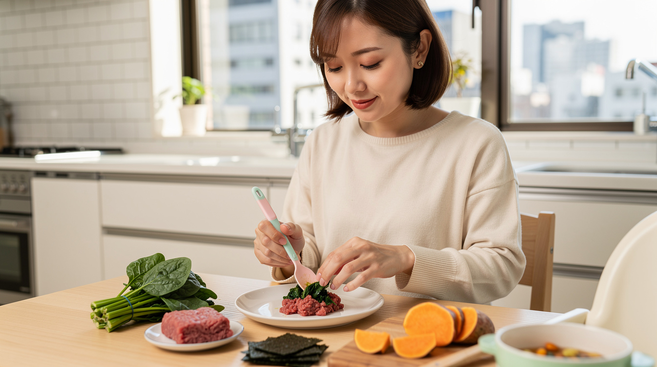 離乳食鉄分不足補い方｜月齢別おすすめ食材一覧