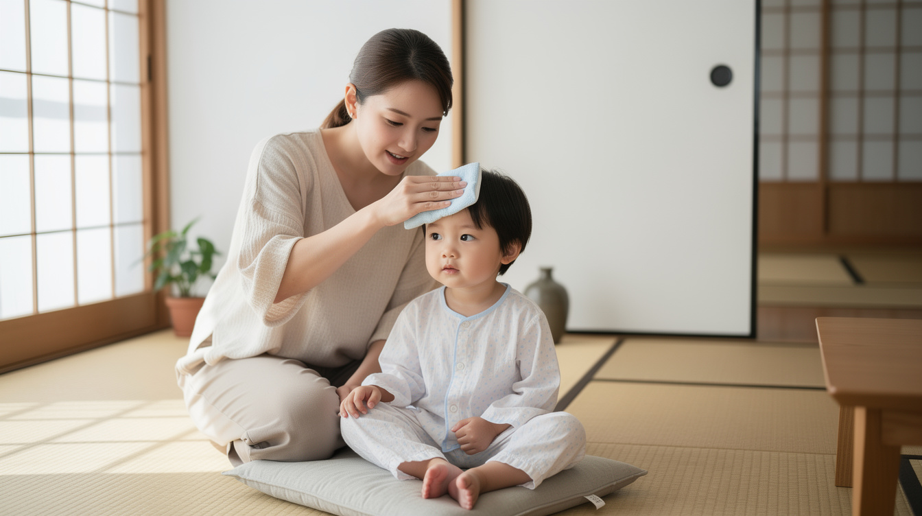 子供熱下げ方早くに役立つ解熱剤の正しい使い方