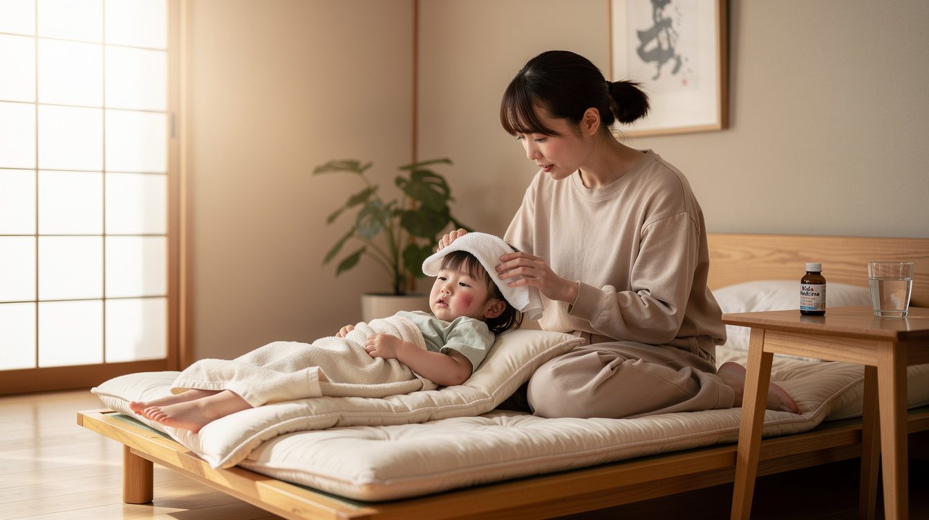 子供嘔吐下痢感染性胃腸炎の症状と経過:何日で治る?