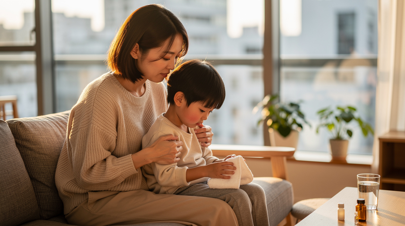 子供嘔吐下痢感染性胃腸炎とは?原因ウイルスと感染経路