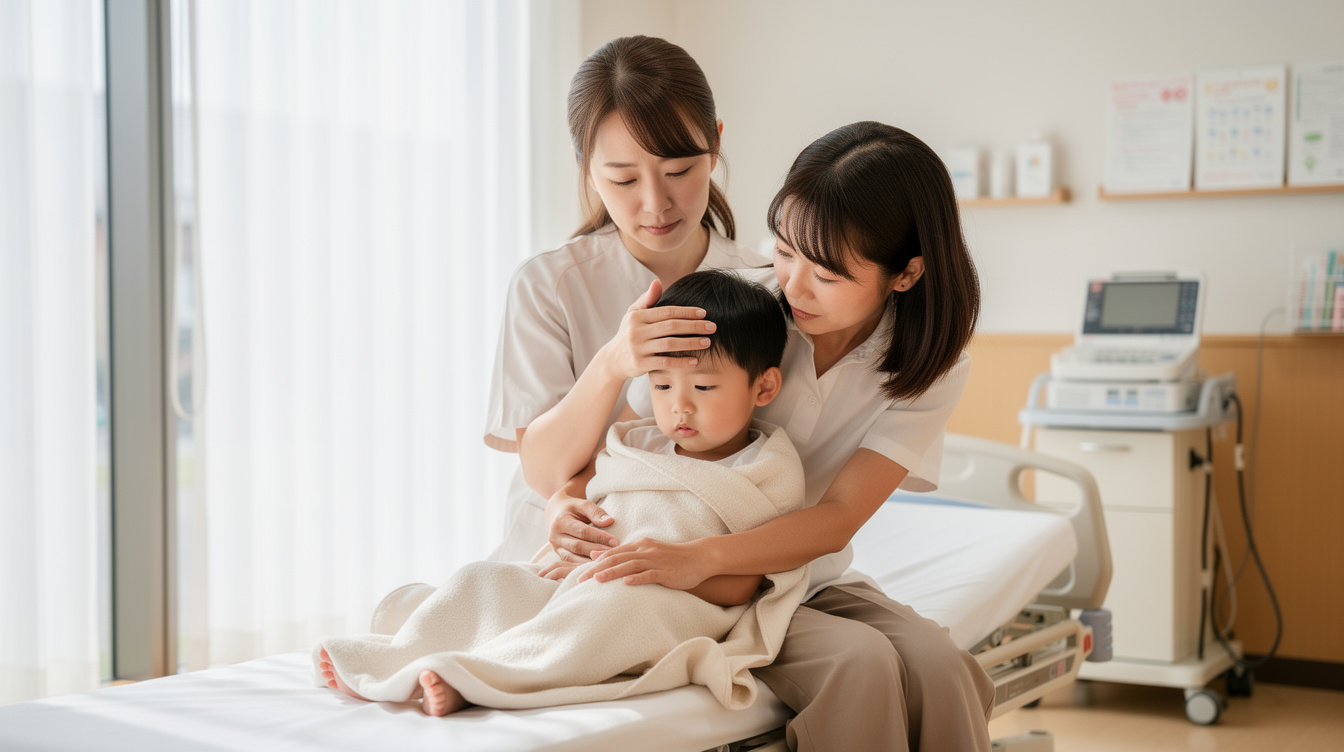 子供嘔吐下痢感染性胃腸炎:すぐ病院へ行くべき危険サイン