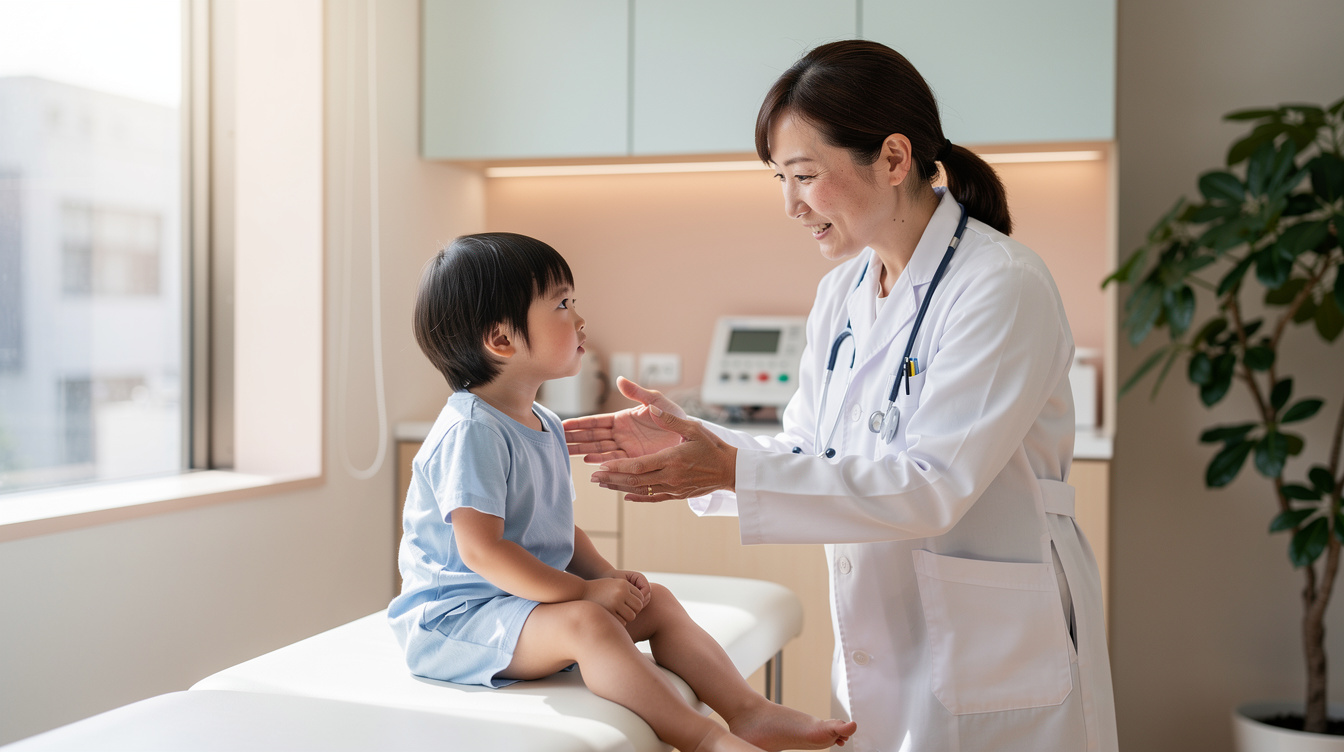 子供便秘ひどい病院での診察・治療内容