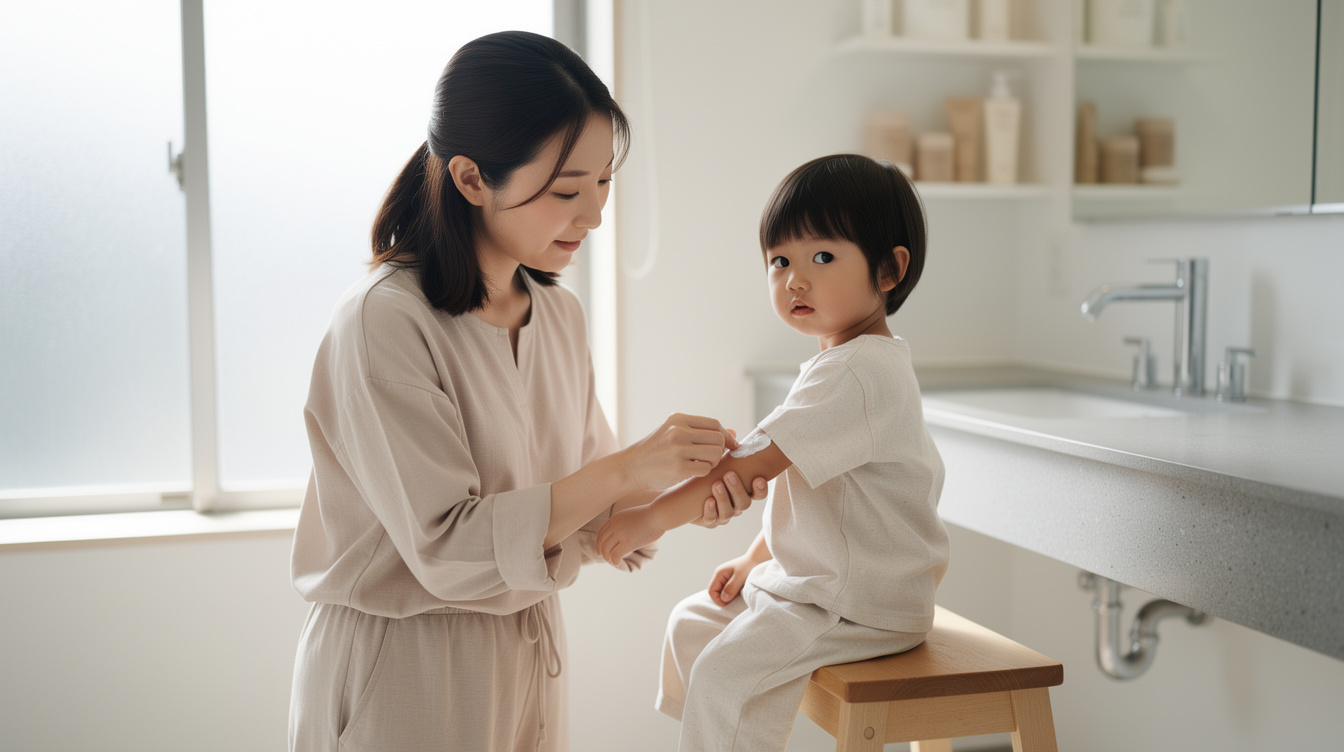 子供肌荒れアトピー保湿剤の種類と特徴比較