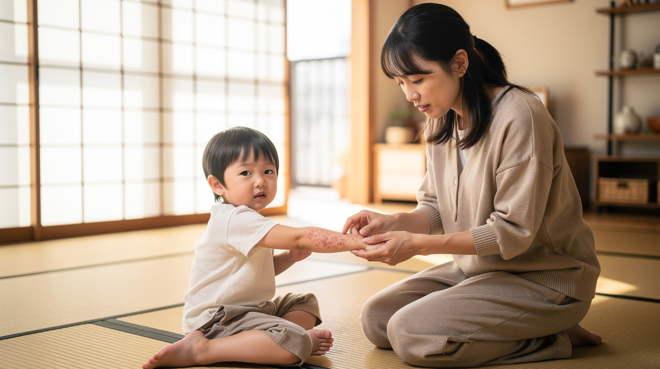子供じんましん原因対処の実践｜家庭でできる応急対応