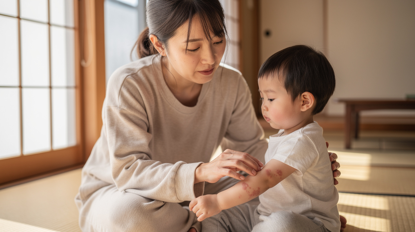 子供じんましん原因対処の第一歩｜主な原因を徹底解説