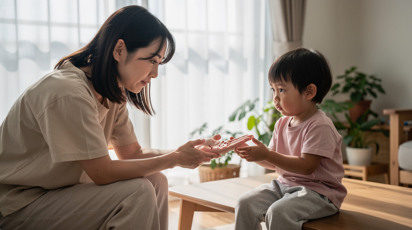 子供手足口病症状経過で見落とせない「受診サイン」