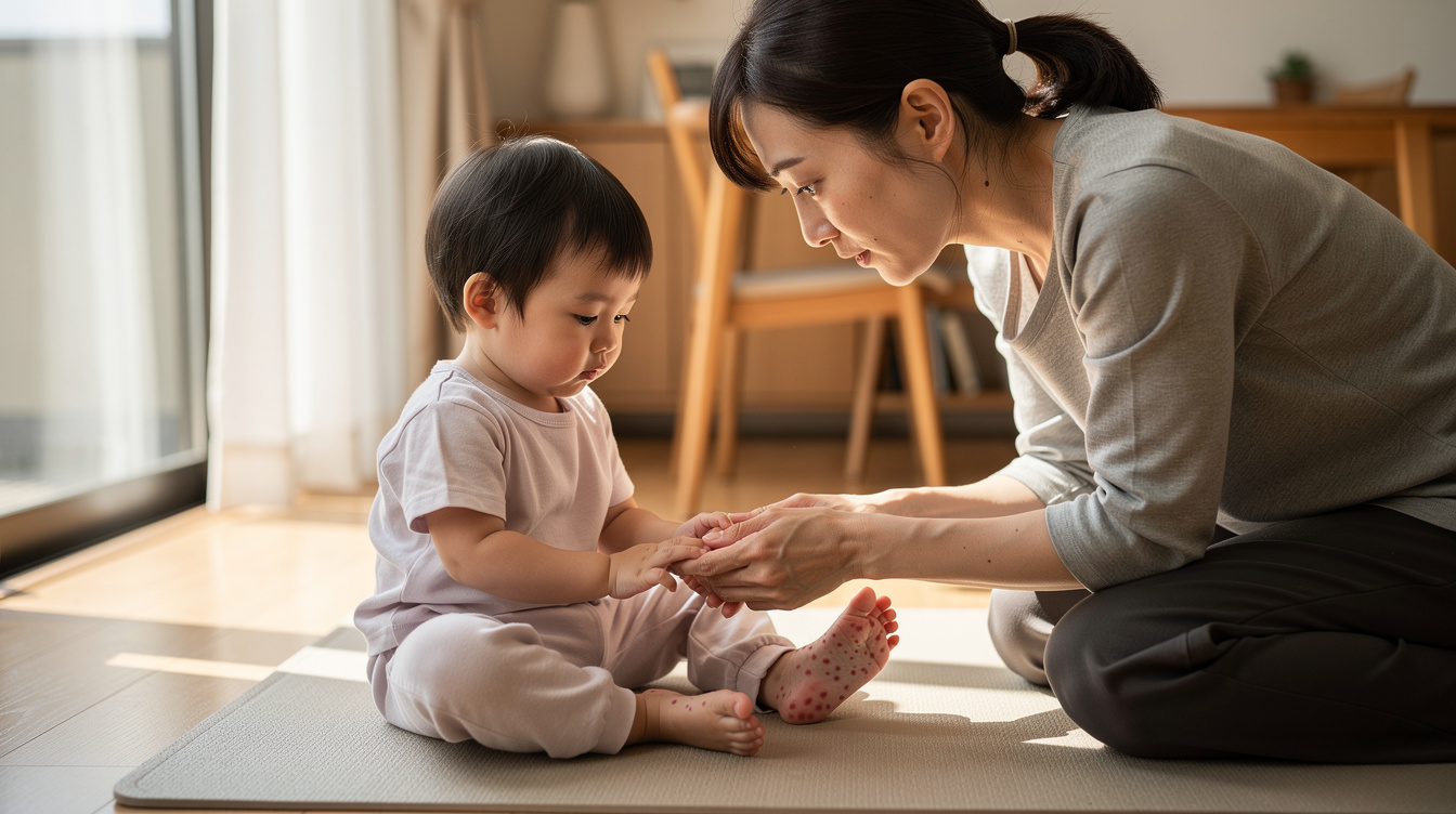 子供手足口病症状経過を日数別に詳しく解説