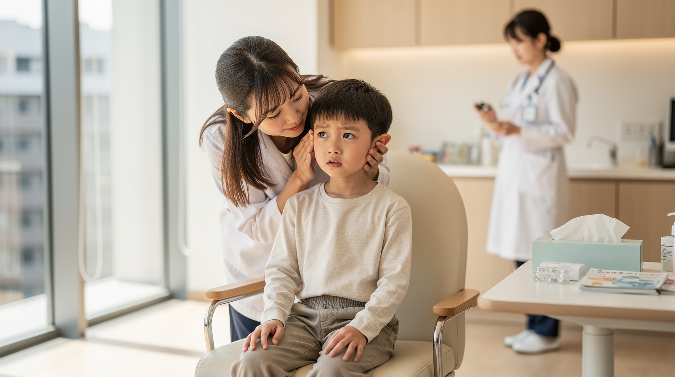 子供中耳炎繰り返す原因②:風邪・鼻水・アレルギーとの深い関係