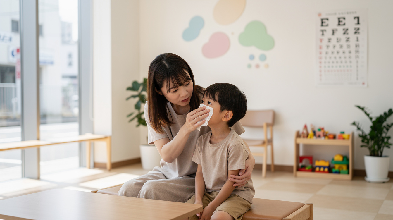 子供目やに多い眼科の選び方|小児眼科vs一般眼科どちらがいい?