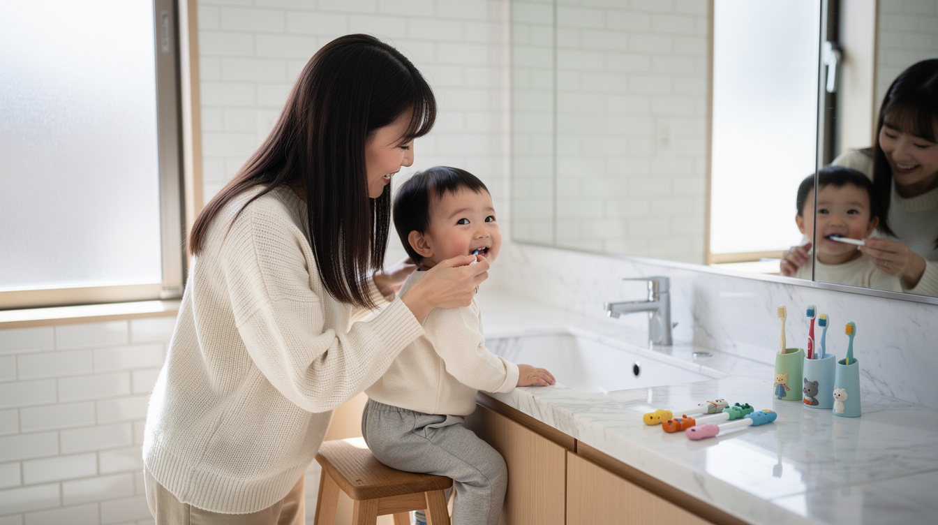 2歳歯磨き嫌がる仕上げを楽しくするアイテム選び