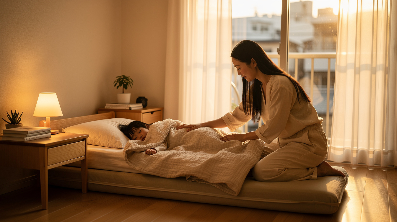 寝かしつけ一人で寝られるための環境づくり