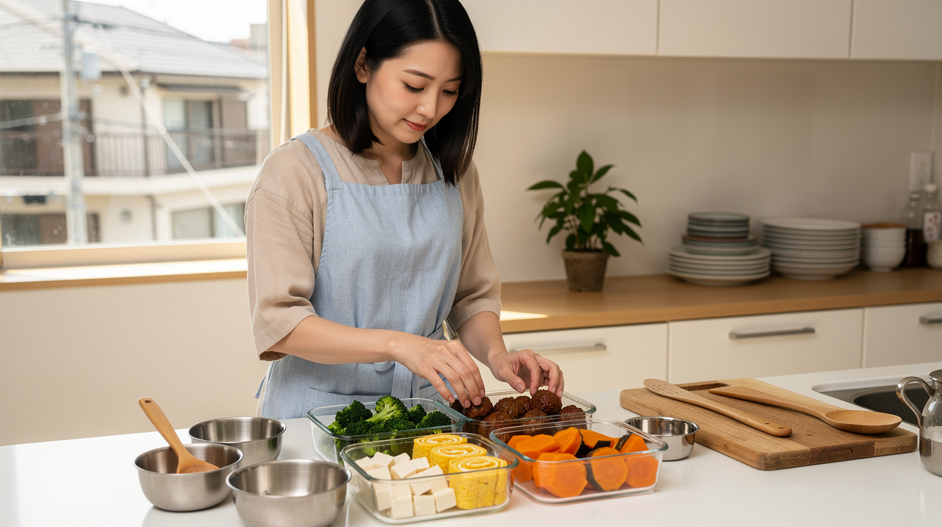 3歳お弁当作り置き簡単レシピ【冷凍保存対応おかず5選】
