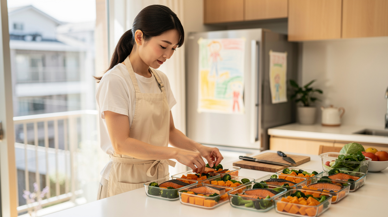 3歳お弁当作り置き簡単を支える週末まとめ仕込みの手順