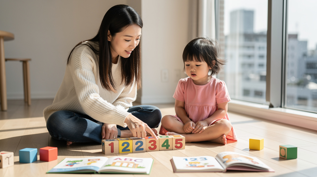 3歳数字教え方の基本：まず「数える」ことから始めよう
