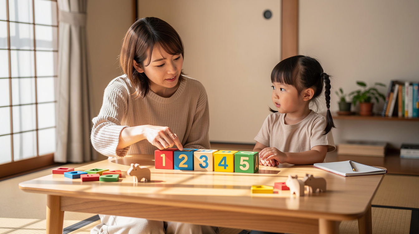 3歳数字教え方で効果的な声かけ・NGな声かけ