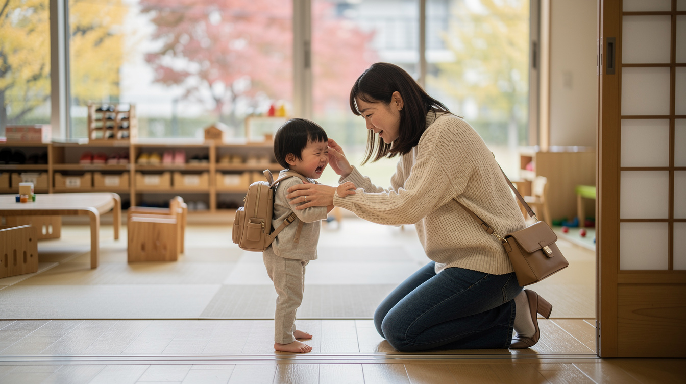2歳保育園慣らし泣く期間はどのくらい続くの?