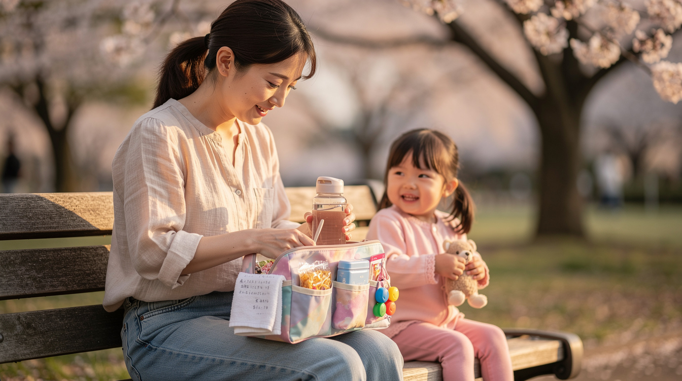 3歳お出かけ持ち物外出を行き先別に最適化する方法