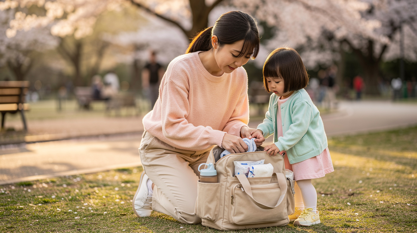 季節別！3歳お出かけ持ち物外出で追加すべきアイテム