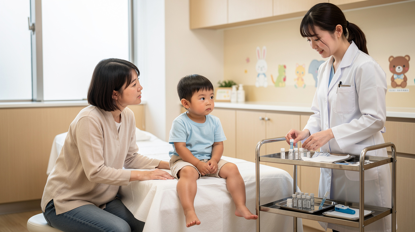 3歳食物アレルギー検査の種類と受け方