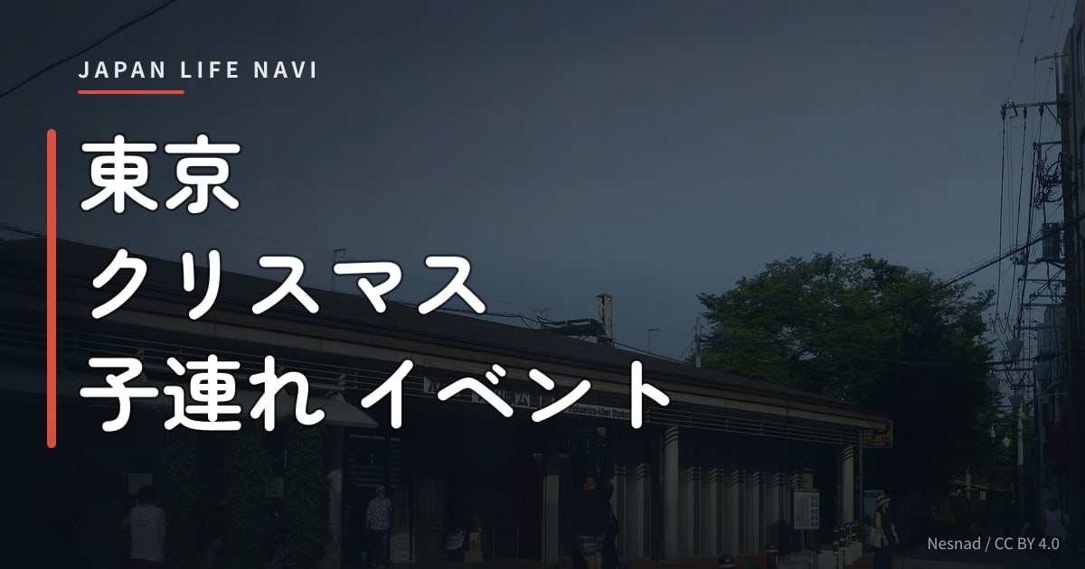 東京 クリスマス 子連れ イベント 東京 クリスマス 子連れ イベント5選！家族で楽しむおすすめスポット