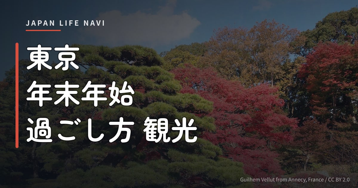 東京 年末年始 過ごし方 観光 東京 年末年始 過ごし方 観光｜おすすめスポット5選【2024-2025】